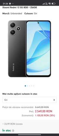 Vând schimb redmi 12 5g