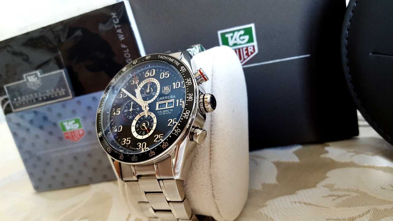 Ceas Barbatesc Tag Heuer Carrera CAL 1887 Mecanism Quartz