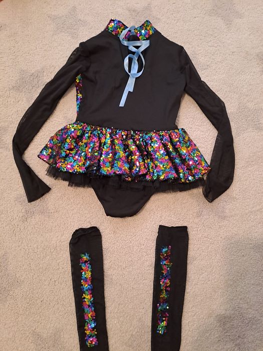 Costum.gimnastica/dans 6-7 ani