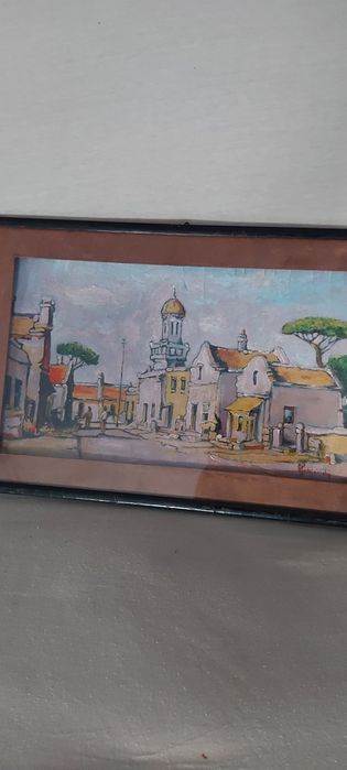 Tablou vechi,semnat,deosebit,de colecție.