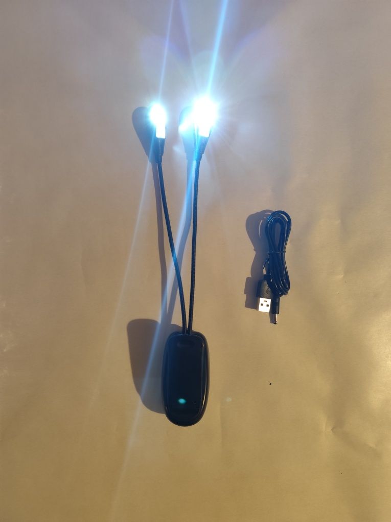 Преносима LED  лампа/лампички за четене на батерии/USB