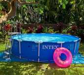 Бассейн INTEX 3.05x76см. Круглый  Каркасный Бассейн ест доставка!