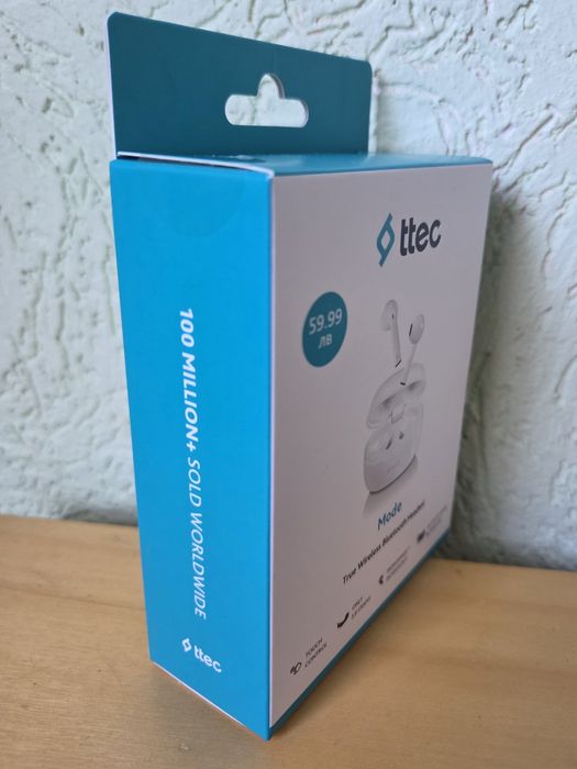 ЧИСТО НОВИ неотворени безжични слушалки ttec / Wireless / Bluetooth