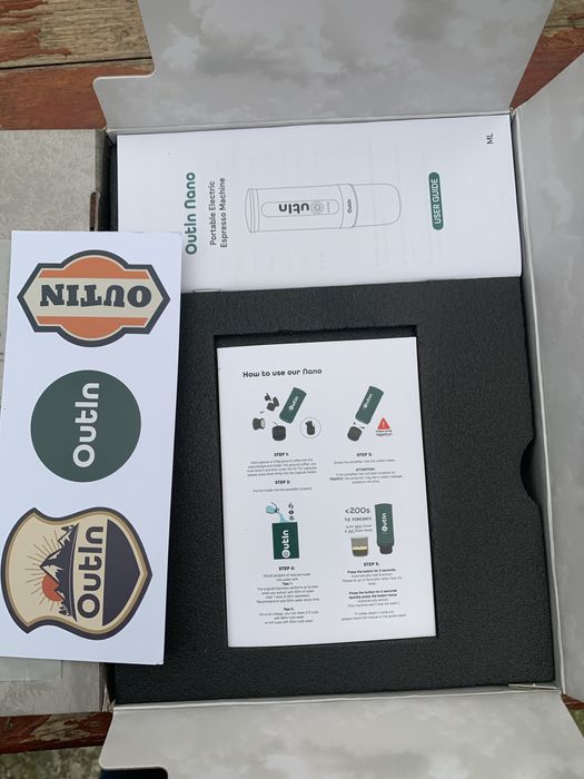 Outin Nano/преносима кафе машина