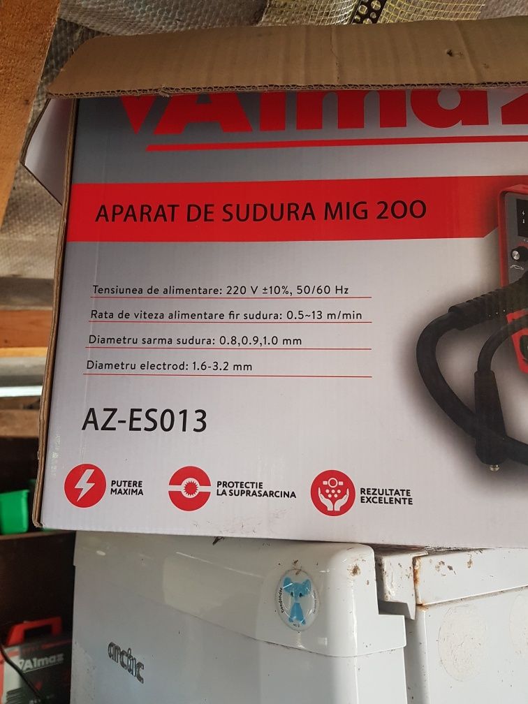 Aparat de sudura almaz cu sarma si electric pana la 3,25