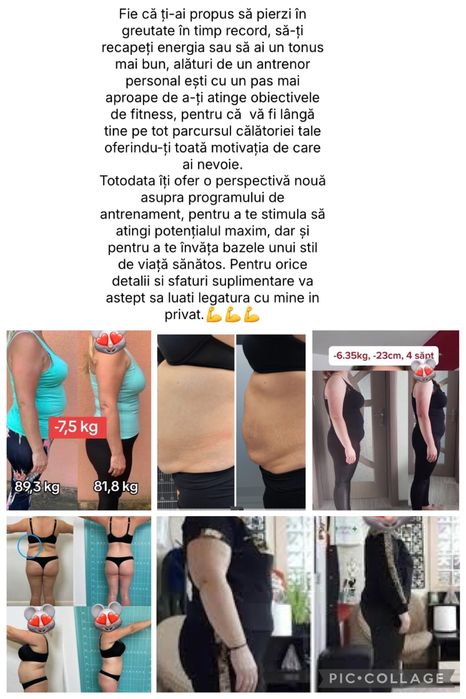 Antrenor personal ! Descopera cel mai sanatos stil de viata !