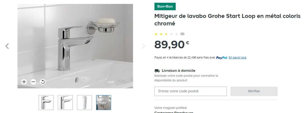 Baterii Grohe /HANSGROHE / Adora  modele  noi