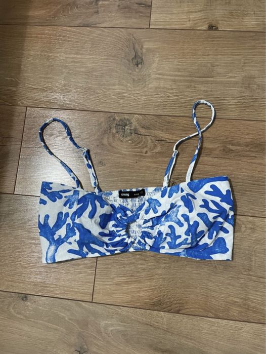 Top floral sutien