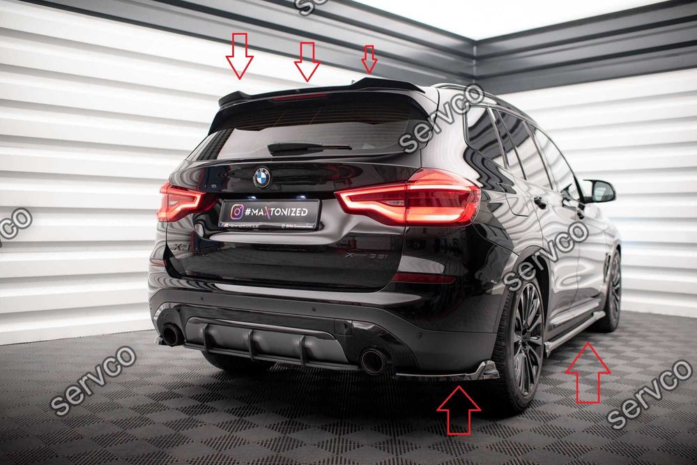 Pachet Body kit tuning Bmw X3 G01 2017-2021 v4 - Maxton Design