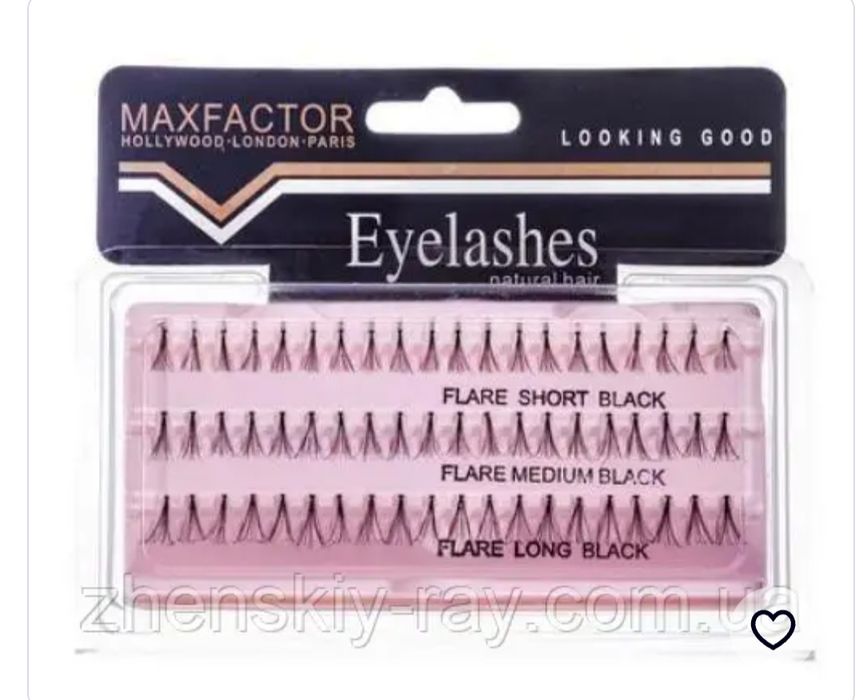 Накладные пучковые ресницы