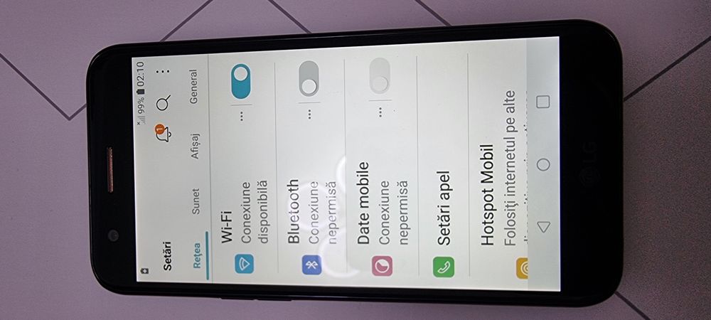 LG k 10 perfect funcțional