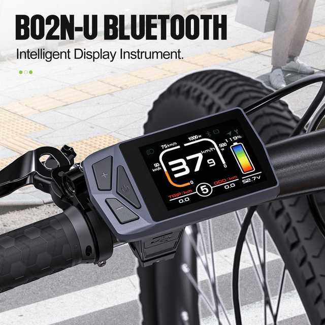 Мотор за велосипед Bafang BBS02B 48V 750W с дисплей EKD01 Blue-t (НОВ)