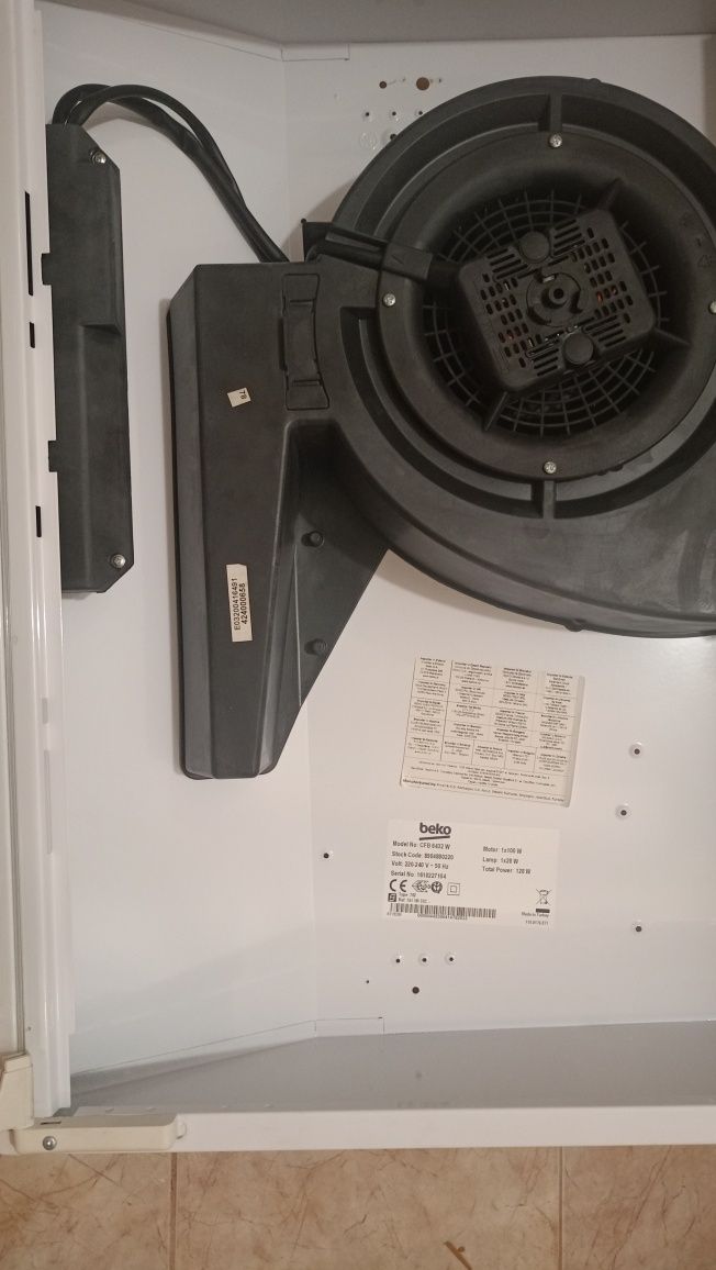 Абсорбатор Beko,(стандартен, мод.CFB 6432W )неупотребяван