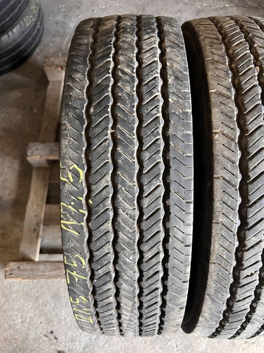 2 anvelope camion directie 215/75/17.5 , Continental !