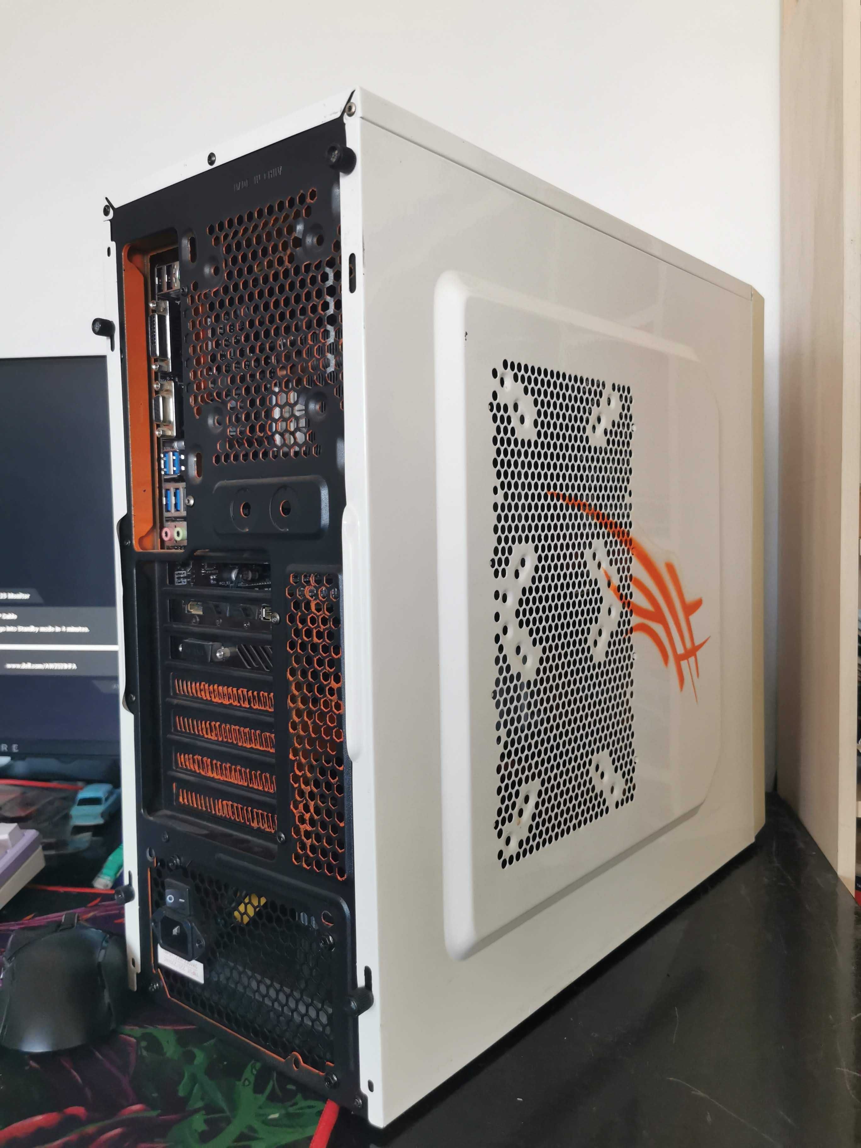 Геймърски компютър Ryzen 7 5700X, 16GB Ram, GTX 1070 8GB