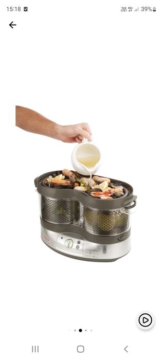 Aparat de gatit cu aburi Tefal Vitacuisine Nutritious & Delicious VS40