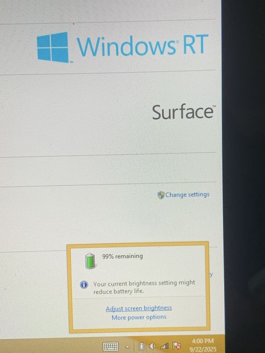 Microsoft Surface RT 64gb