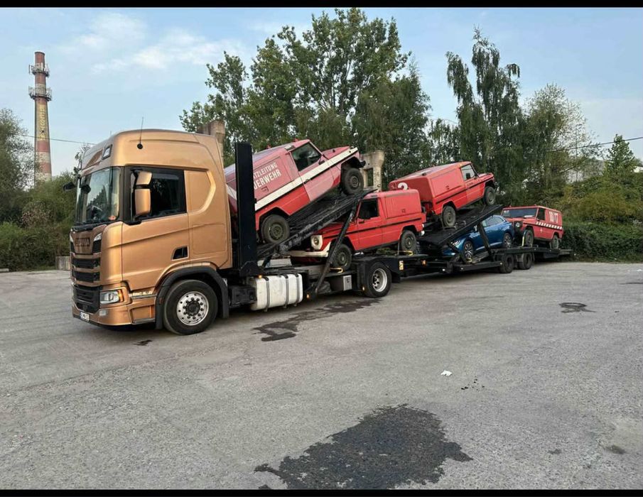 Ansamblu Transport Auto Scania 2017