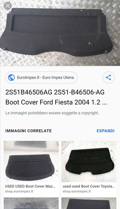 Кора багажник  Форд Фиеста/ Ford Fiesta 2000--2008г Двуврата.