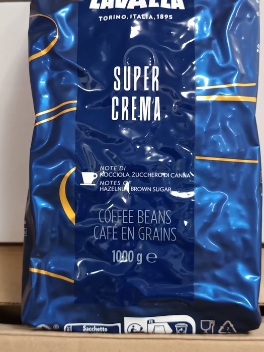 Кафе на зърна Лаваца Lavazza super crema 1кг