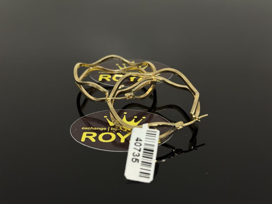 Bijuteria ROYAL : Cercei AUR 14K / 6.27 GR