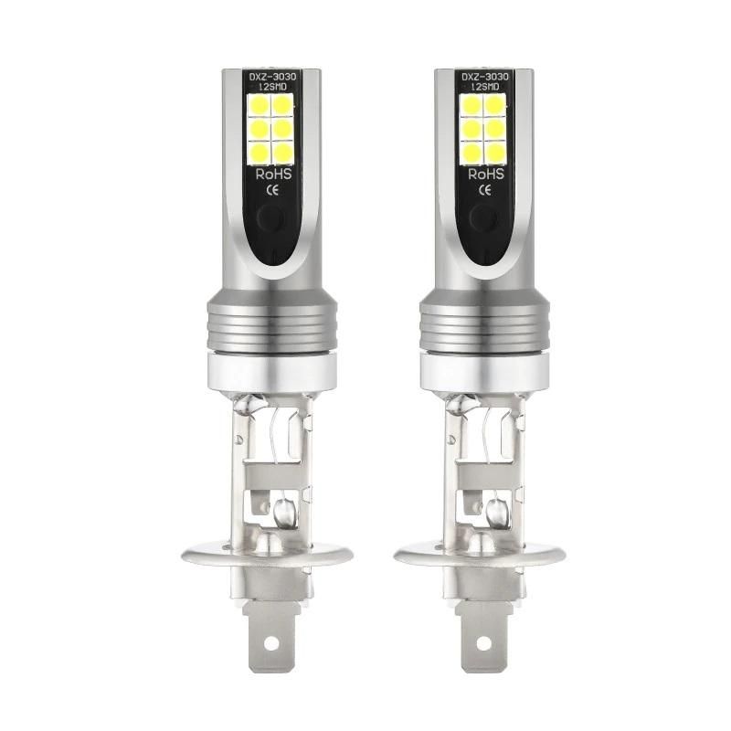 комплект диодни крушки за фар h1 36w 12v/24v, ean