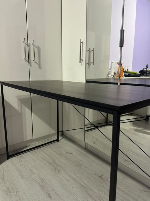 Бюро черно 120х60