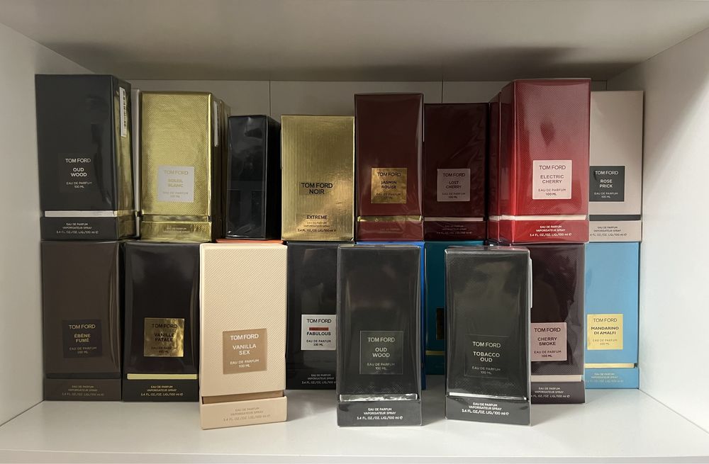 Tom Ford Tabaco Vanille Oud Sex Cherry Peach Noir White Blanc