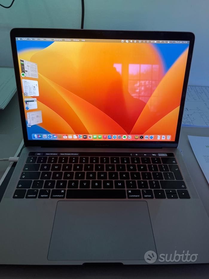 MacBook Pro Touch Bar 13" 2019