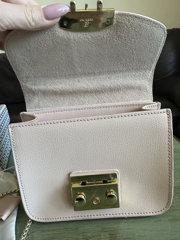 Furla розова малка чанта