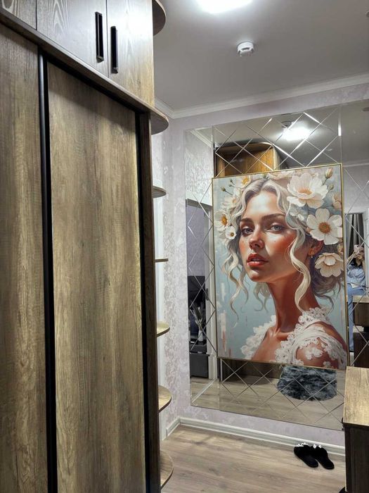 Аренда ЕВРО 1 комнатная квартира в Новостройке Ассалом сохил УзБум