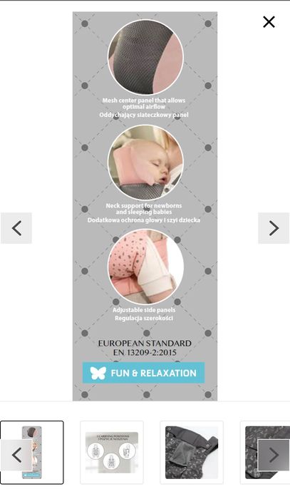 Marsupiu ergonomic 360