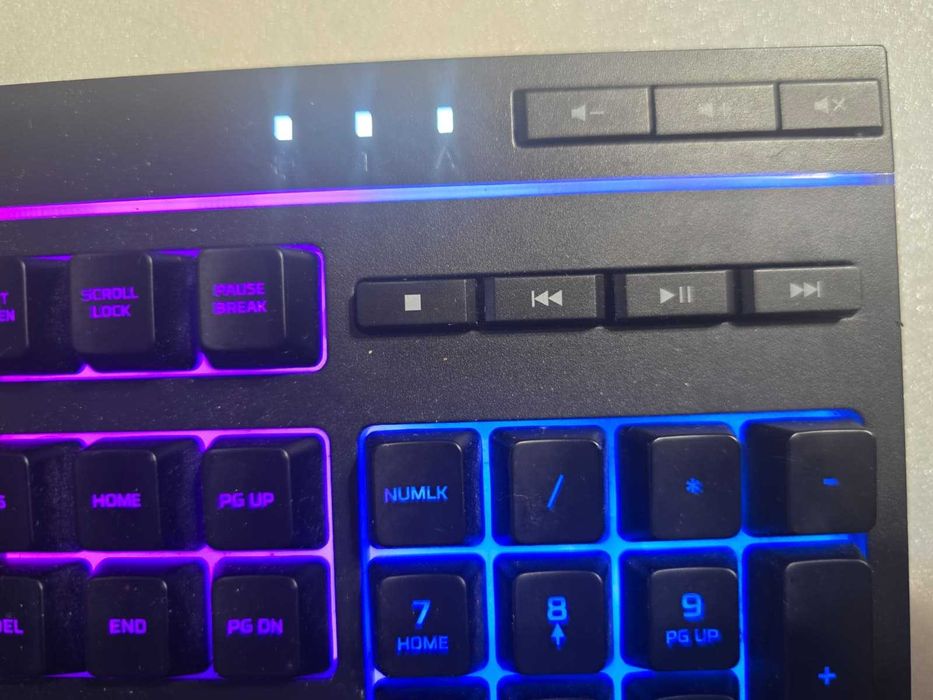 Tastatura gaming HyperX Alloy Core RGB, membrana, iluminare  US