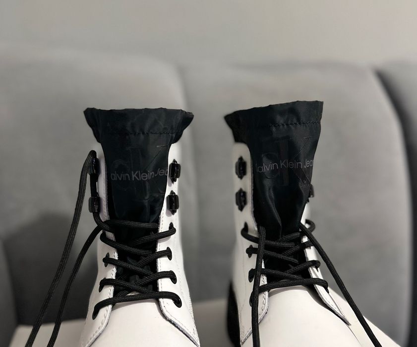 Кожени Кубинки Calvin Klein