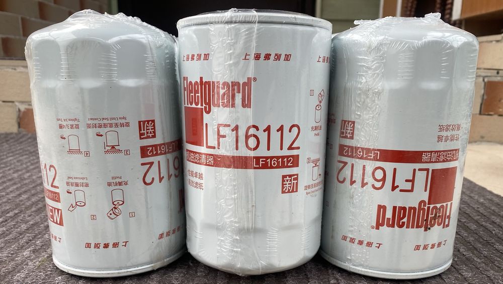 1000тыс. Новые фильтры масляный Fleetguard LF16112