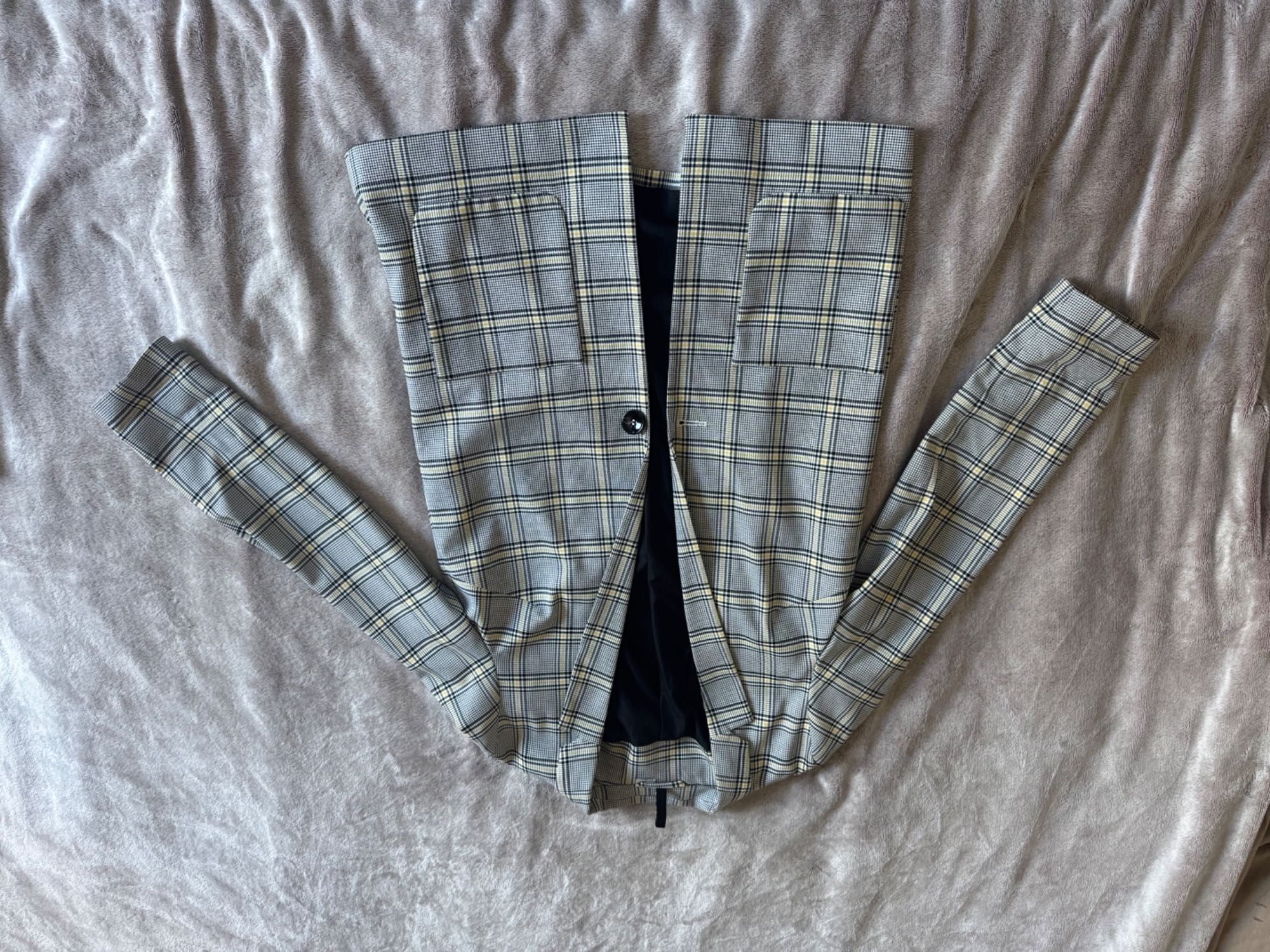 сако на каре h&m