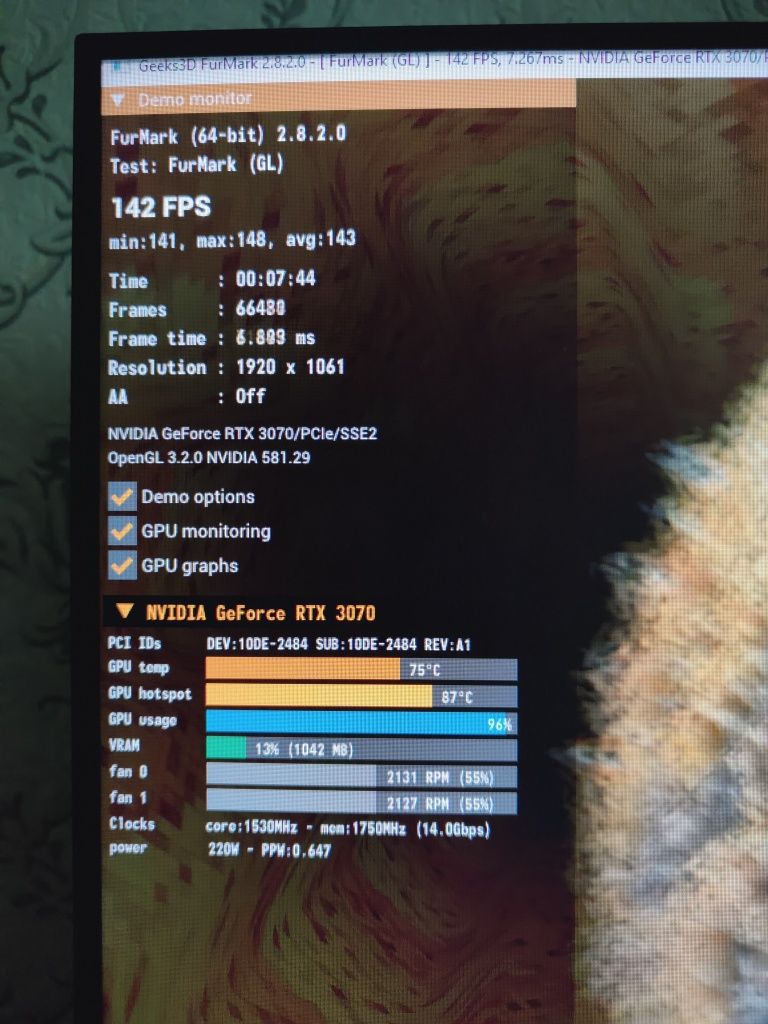 GeForce RTX 3070 8GB GDDR6