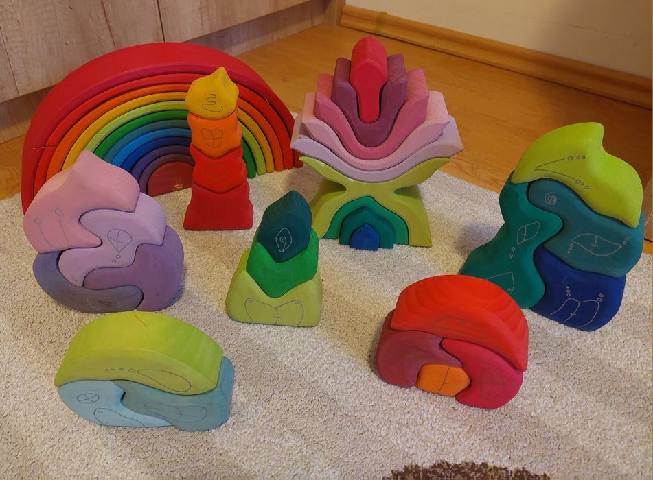 Set jucarii de lemn Grimm's