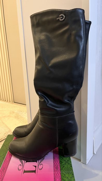 Зимние сапоги европейка