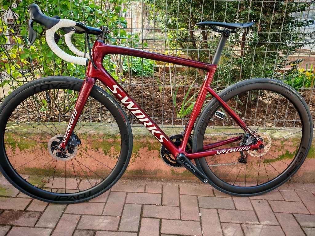 Bicicleta cursiera Specialized S-Works Tarmac Di2 size 56 roti carbon