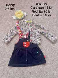 Lot rochița cu cardigan