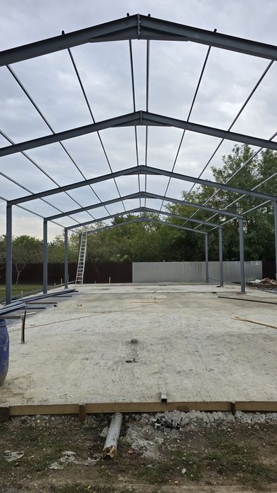 Vand hala metalica complecta accept și variante auto