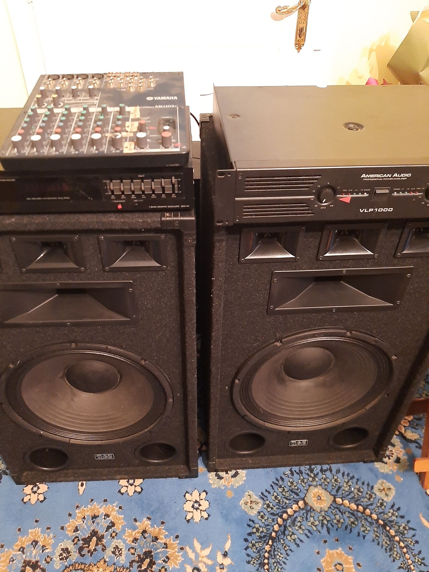 Sistem audio perfect funcțional 1000 watt