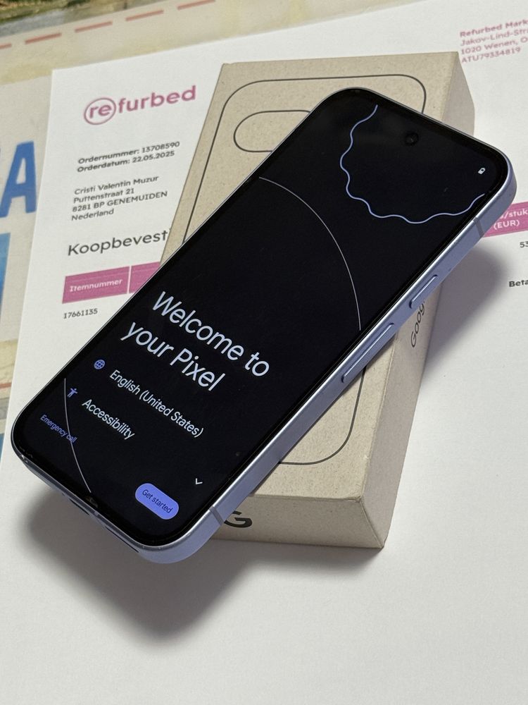 Google Pixel 9a -128 GB / Blue / Factura si Garantie