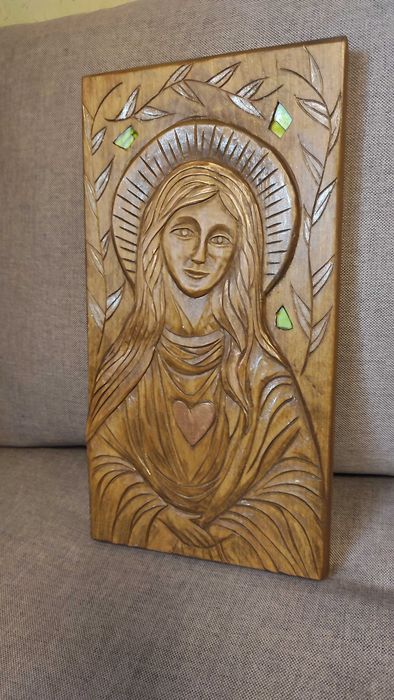 Дърворезба "Богородица"