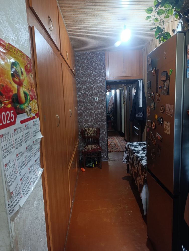 Уютная 2х комнатная квартира. 77я серия,балкон2*6.Метро Шахристан.