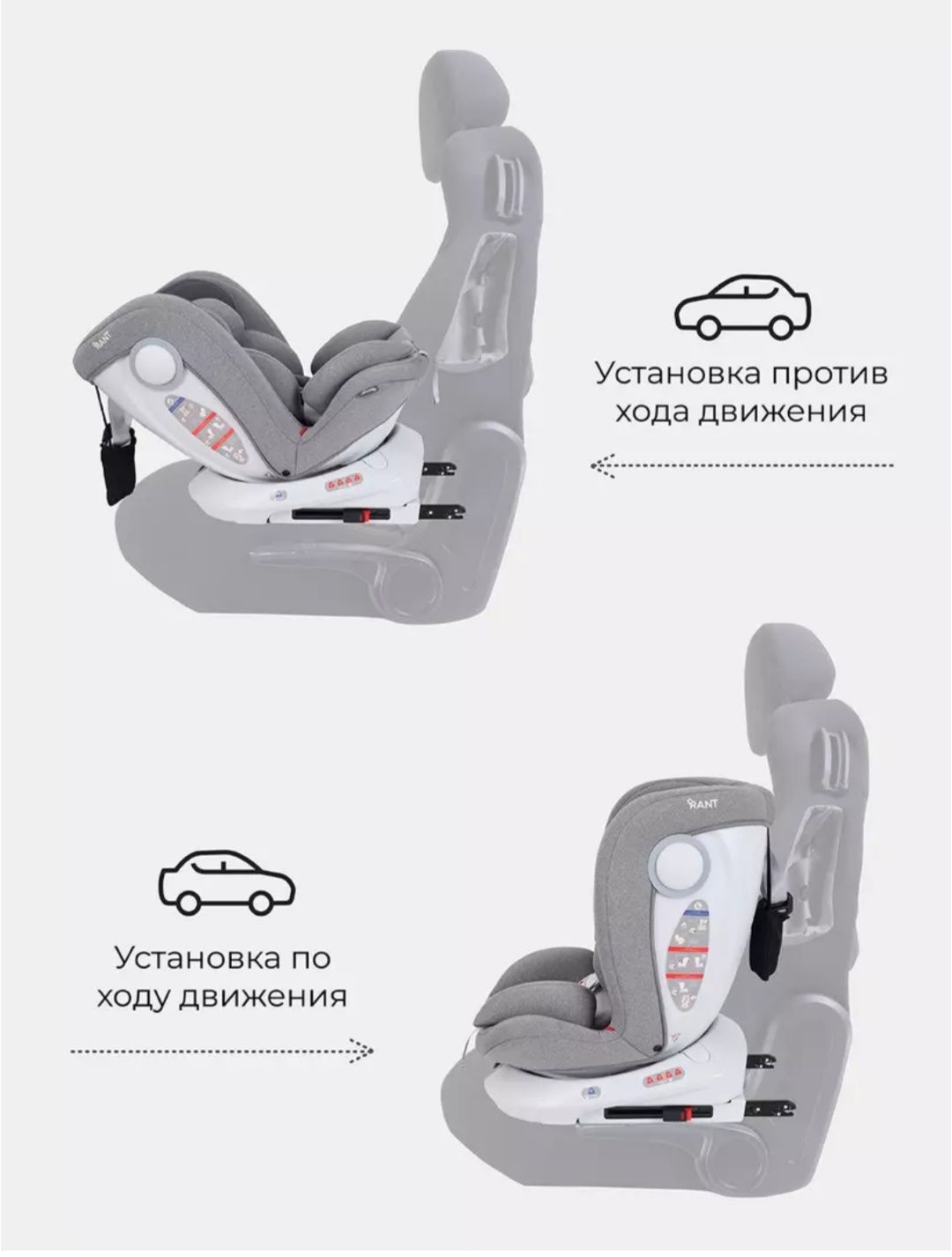 Продается автокресло детское Rant Drive