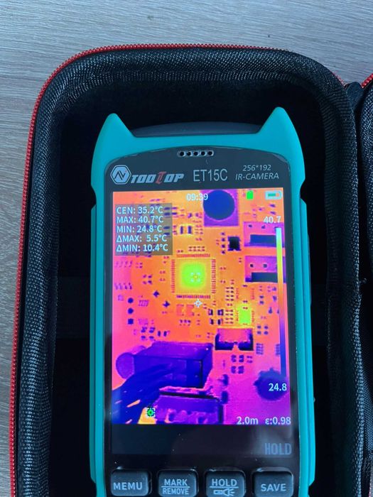 Camera termoviziune 256x192 Tooltop ET15C cu lentila macro
