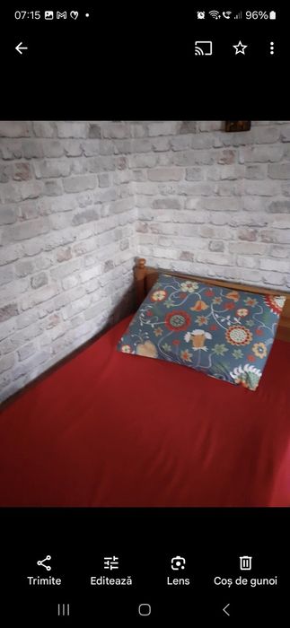 Pat reglabil pentru copil Ikea Leksvik