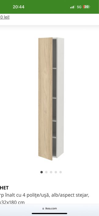 Dulap pentru baie ikea
